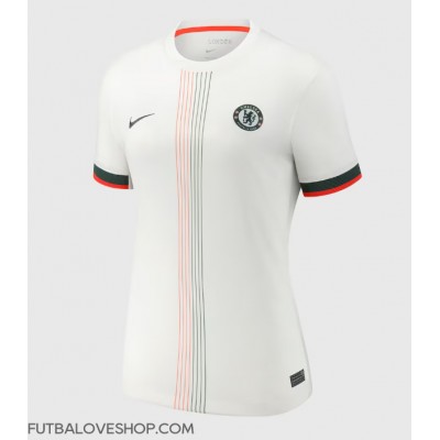 Dres Chelsea Enzo Fernandez #8 Preč pre Ženy 2025-26 Krátky Rukáv Dres Chelsea Enzo Fernandez #8 Preč pre Ženy 2025-26 Krátky Rukáv